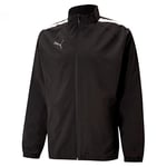 PUMA Men's teamLIGA Sideline Jacket, Puma Black-Puma White, size: 3XL