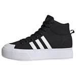 adidas Women's vada 2.0 Platform Mid Sneaker, core Black/FTWR White/core Black, 8.5 UK