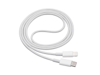 Akyga USB-kabel USB-C®-kontakt, Apple Lightning-kontakt 1 m Vit AK-USB-35