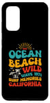 Coque pour Galaxy S20 Ocean Beach Wild Wave 1971 Surf Memories Surf Lover