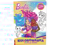 Målarbok Med Kod: Barbie Dreamtopia Kko-1401