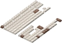 Nuphy - Gem Msa Double-Shot Pbt Keycaps - Cosmic Mocha Mekaniska Tangentbordslock