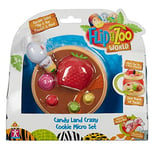 FlipaZoo World Snowy Day Flying Saucer or Candy Land Crazy Cookie Micro Set - Minis Flip From One Animal to Another. 2 sets to collect! Suitable for ages 3+ CHOOSE YOUR SET (Candy Land Crazy Cookie)