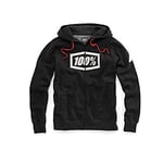 100% Syndicate Sweat-Shirt Homme, Noir/Blanc, FR : S (Taille Fabricant : S)