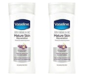 Vaseline Intensive Care Body Lotion Mature Skin 400Ml pack of 2