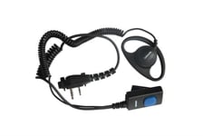 Lafayette Mini-headset Yttre Öronmussla Icom Rektangulär