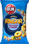 OLW Ringar Sour Cream & Onion 85g