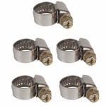 Einhell Tryckluftsklämmor Clip-set, 8–12 mm, 5 delar Tillbehör kompressor, clip-set, 4139670