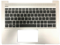 HP - Ersättningstangentbord för bärbar dator - brittisk - med övre skydd - för ProBook 430 G6 Notebook, 430 G7 Notebook