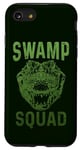 Coque pour iPhone SE (2020) / 7 / 8 Swamp Alligator Squad Reptile Gator Lover Funny