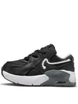 Nike Toddler Kids Air Max Excee Trainers, Black, Size 6.5 Younger