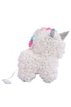 Artificial Rose Unicorn with Gift Box & Light