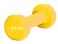 G5 HT SPORT Neoprene Dumbbells for Gym and Home Gym, Non-Slip 0.5 to 6 kg, Pair or Single (1 x 0.5 kg)