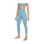 Nike Yoga XS Women's High Rise Crochet Leggings Blue DA1037-424  New With Tags