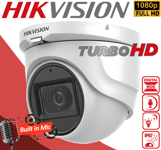 Hikvision 1080p NIGHT VISION Full HD CCTV Camera EXiR OUTDOOR Audio Microphone
