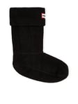 Hunter Short Boot Sock - Black, Black, Size L, Women