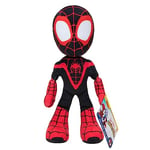 Marvel's Spidey and his Amazing Friends SNF0004 8-inch Little Plush Miles Morales: Spider-Man Kids Ages 3 and up-Toys Featuring Your Friendly Neighbourhood Spideys, Small