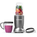 Blender - NUTRIBULLET - NB606DG - 0.7L - Rostfritt stål - Grå - Original 600 - För smoothie, juice, sås... Grå