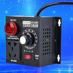Duokon Régulateur de Tension 220V SCR Régulateur de Tension électrique 4000W SCR Gradateur AC 220V electronique kit Prise UE