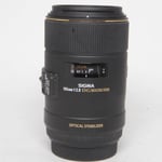 Sigma Used 105mm f/2.8 EX DG OS HSM Macro Lens Canon EF