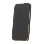 Smart Gold Frame Mag iPhone 14 Pro Max etui - Sort