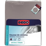 DODO Dodo Täcke Omslag - 240x220 Cm Bomull Antibakteriell Taupe Tillverkad I Frankrike