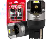 Ledlampor Full Canbus W21w 2Smd 7440 Baltas Amio-03599