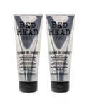 Tigi Womens Bed Head Dumb Blonde Reconstructor Conditioner 200ml x 2 - NA - One Size