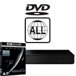 Panasonic Blu-ray Player DP-UB150EB-K MultiRegion for DVD inc Apollo 13 UHD