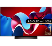 48" LG OLED48C46LA  Smart 4K Ultra HD HDR OLED TV with Amazon Alexa, Silver/Grey
