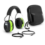 MSW Hörselkåpor med Bluetooth - Mikrofon LCD display Batteri Grön