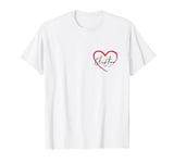 Clifton Heart Personalized I Heart Clifton I Love Clifton T-Shirt