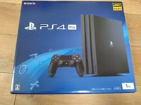 SONY PS4 PlayStation 4 Pro Jet Black 1TB (CUH-7200 BB01) From Japan New