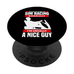 SIM Racing Stand Roues Pédales SIM Racer Video Gamer PopSockets PopGrip Interchangeable