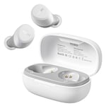 TOZO A1-S Bluetooth 5.3 Headphones Wireless Earbuds In Ear, Moonlight White