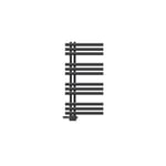 ECD Germany Design Handduk Iron EM - 500 x 1000 mm - antracit - radiator