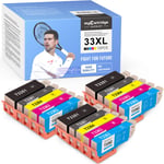 mycartridge SUPRINT 15 cartridges compatible for Epson 33 33XL for Epson Expression Premium XP-540 XP-530 XP-640 XP-645 XP-830 XP-7100 XP-900 XP-630 XP-635