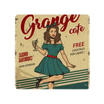 Retro Party Vintage Metal Tin Signs,Pin Up Rustic Wall Art,12 * 12 inches,Iron Wall Hanging Decor,Retro Garage Yard Home Cafe Bar Club Hotel Wall Decoration Signs