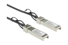 StarTech.com Dell EMC DAC-SFP-10G-1M Compatible 1m 10G SFP+ to SFP+ Direct Attach Cable Twinax, 10GbE SFP+ Copper DAC 10 Gbps Low Power Passive Mini GBIC/Transceiver Module DAC, SFP+ Cable - Lifetime Warranty (DACSFP10G1M) - 10GBase-kabel til direkte påsæ