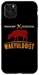 Coque pour iPhone 11 Pro Max Wagyulogist Bœuf Wagyu BBQ Grill Lover Master Steak Japonais