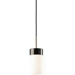 Pendel Tova svart/svart, blank opal E27