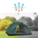 2-3 Man Automatic Instant Layer Pop Up Camping Tent Waterproof Outdoor UK