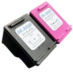 301 Black & Colour Ink Cartridge For HP DeskJet 1050 Printer - Replaces HP 301