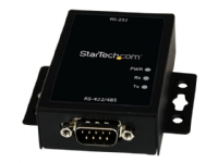 StarTech.com Industrial RS232 to RS422/485 Serial Port Converter w/ 15KV ESD Protection - RS232 to RS 422 RS485 Converter Adapter (IC232485S) - Seriell adapter - RS-232 - RS-422/485 x 1 - svart