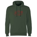 Transformers War For Cybertron Hoodie - Forest Green - XXL