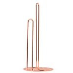 Joejis Kitchen Paper Roll Holder Rose Gold Free Standing, Practical Design Can Hold Spare Kitchen Paper Roll