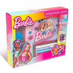 Barbie Pencil Case Set Water Scratch Reveal Colour Change Marker Doodle Pens