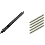 Stylo Pour Tablette - Limics24 - Stylet Grip Pen Intuos Pro 4/5 Cintiq Companion 1/2 & Pack 5 Mines