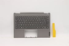 Lenovo ThinkBook 13s-IML Keyboard Palmrest Top Cover French Grey 5CB0W44301