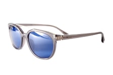 Dunhill Sunglasses SDH011 0M77 Transparent Light Grey Silver Blue